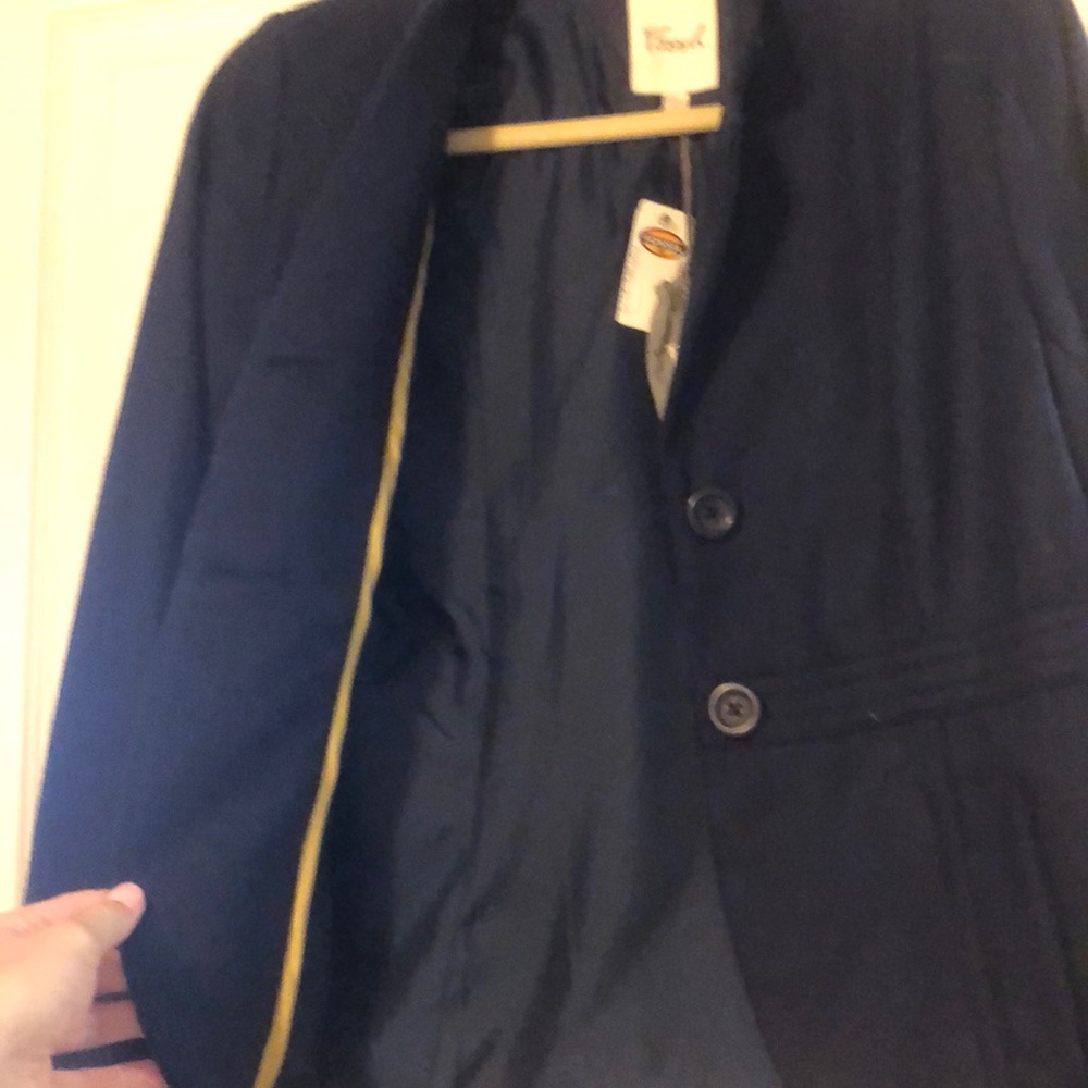 Fossil women’s navy blue blazer - Picture 5 of 8